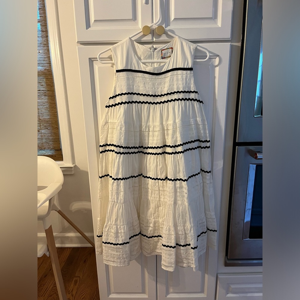 Anthropologie Ric Rac Eyelet Dress